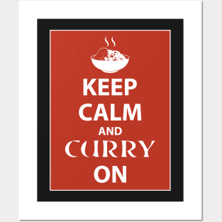 Keep Calm and Curry On Posters and Art